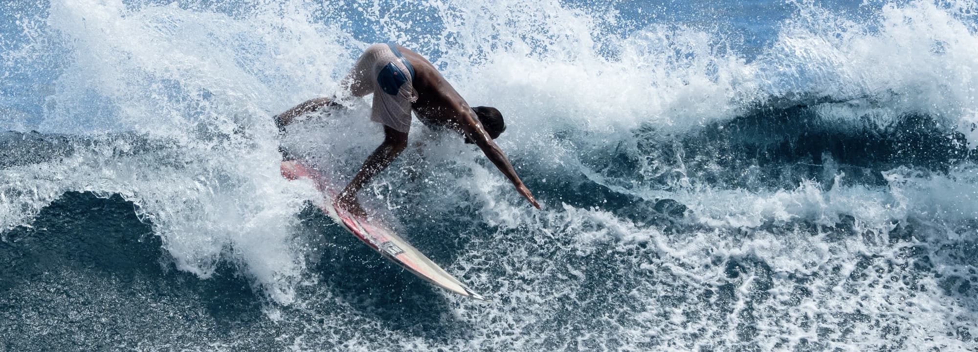 SPF Surfcoaching session at Cloud 9, Siargao
